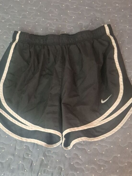 Nike Pants - Nike Dr0Fit Women’s Black Athletic Shorts with White Trim size small